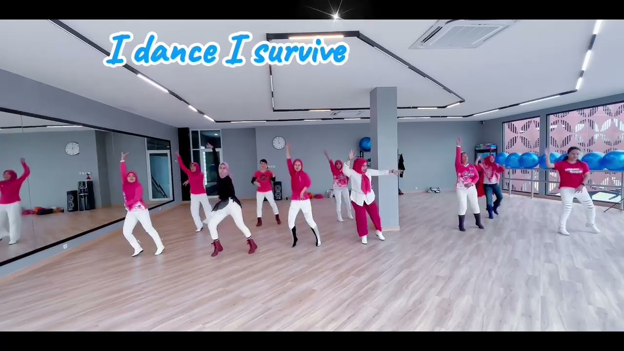 I Dance, I Survive Line Dance demo ULD Cilegon Class choreo Ki Ju Kim ( KOR) 