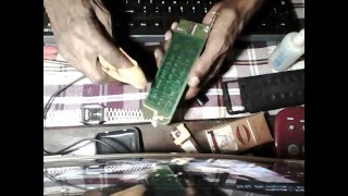How to open and clean Sansui V-200K Remote Control - HPWebcamVideo 0002 screenshot 2