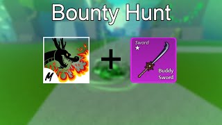 Buddy Sword + Good Aim = Free Bounty | Blox Fruits Bounty Hunting