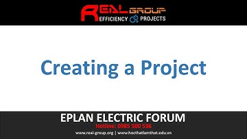 Creating a new Project | EPLAN Education