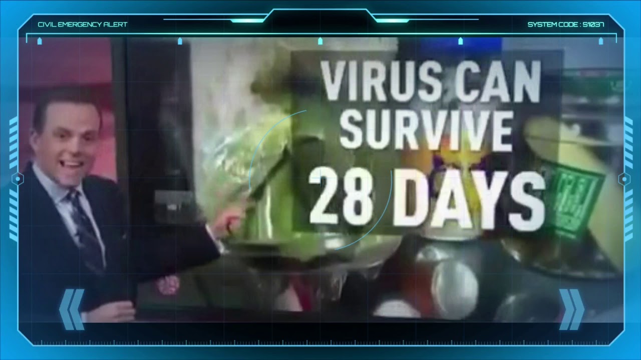 The Virus Can Live in the Food Packaging for Weeks! Please Sanitize