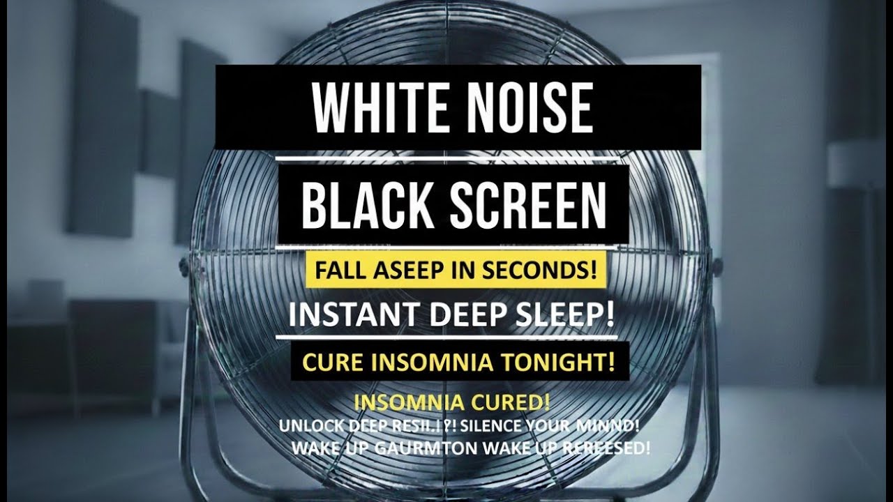 White Noise Black Screen No Ads - Deep Sleep for Silent Nights