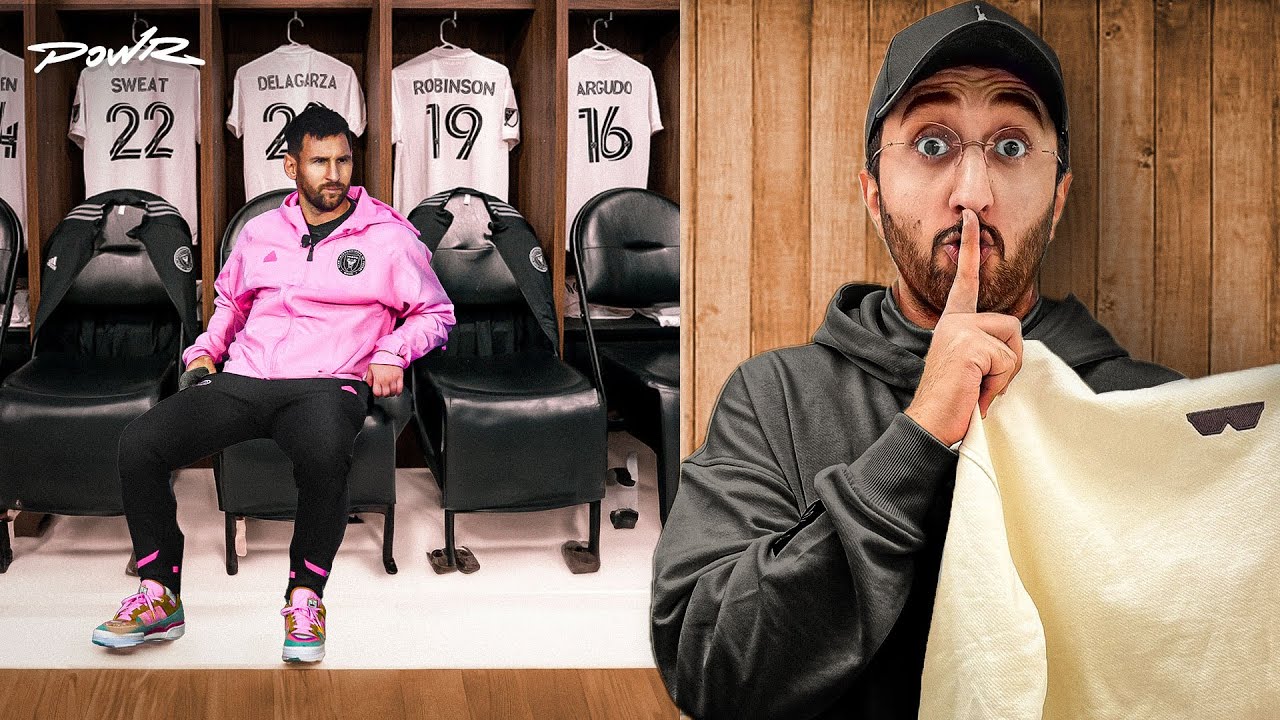 خليت ميسي يلبس هودي كمستكا !!