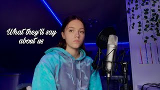 What they’ll say about us - Finneas (cover)