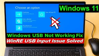 Fix Windows Usb Not Working Winre Keyboard And Mouse Not Responding Solved