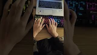 Fast Mechanical Keyboard ASMR | No Talking #shorts #mechanicalkeyboard #typingasmr