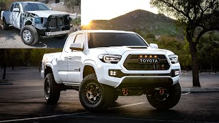 BUILDING A 3RD GEN 2023 TOYOTA TACOMA TRUCK IN 14 MINUTES!