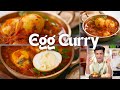 Kerala egg roast masala  dhaba style egg curry  anda masala  kunal kapur egg recipes