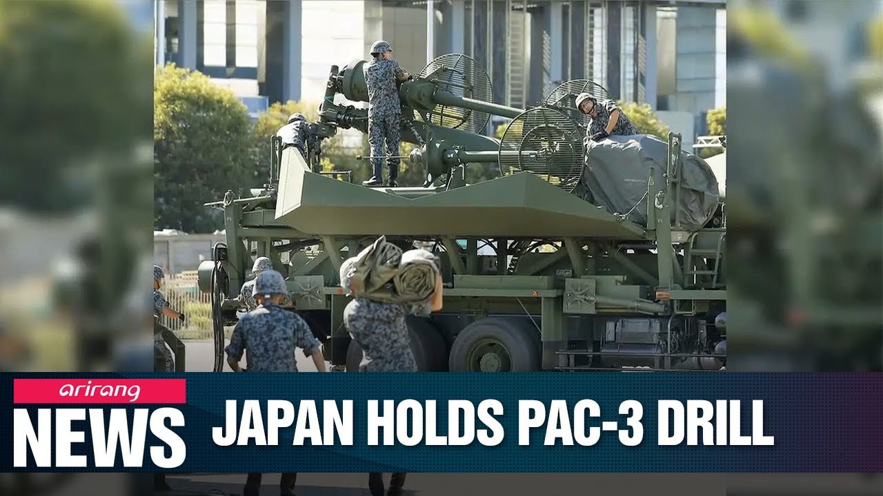 Japan's Self-Defense Forces hold PAC-3 drill in Tokyo amid N. Korea's ongoing missile tests