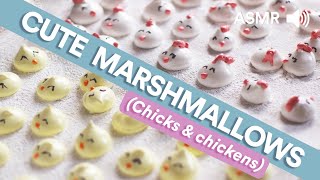 How to make cute marshmallows - ASMR