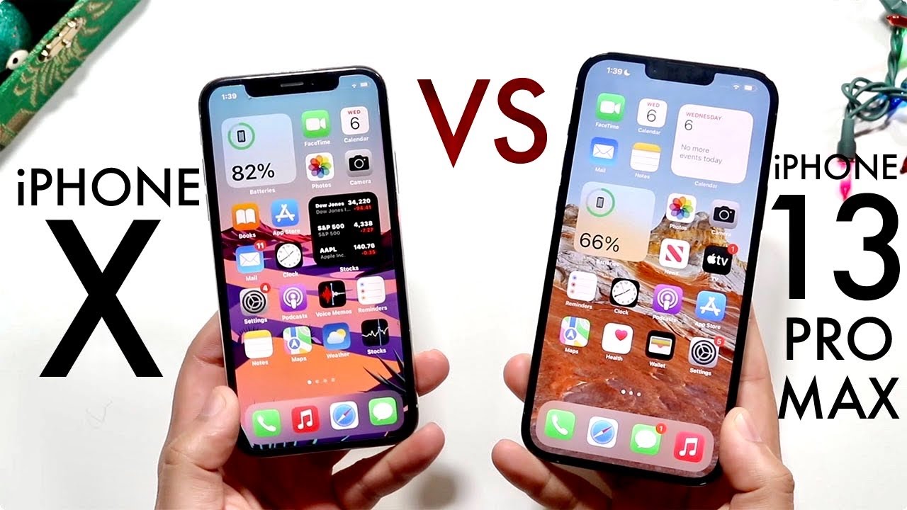 iPhone 13 Pro Max Vs iPhone X! (Comparison) (Review) - YouTube