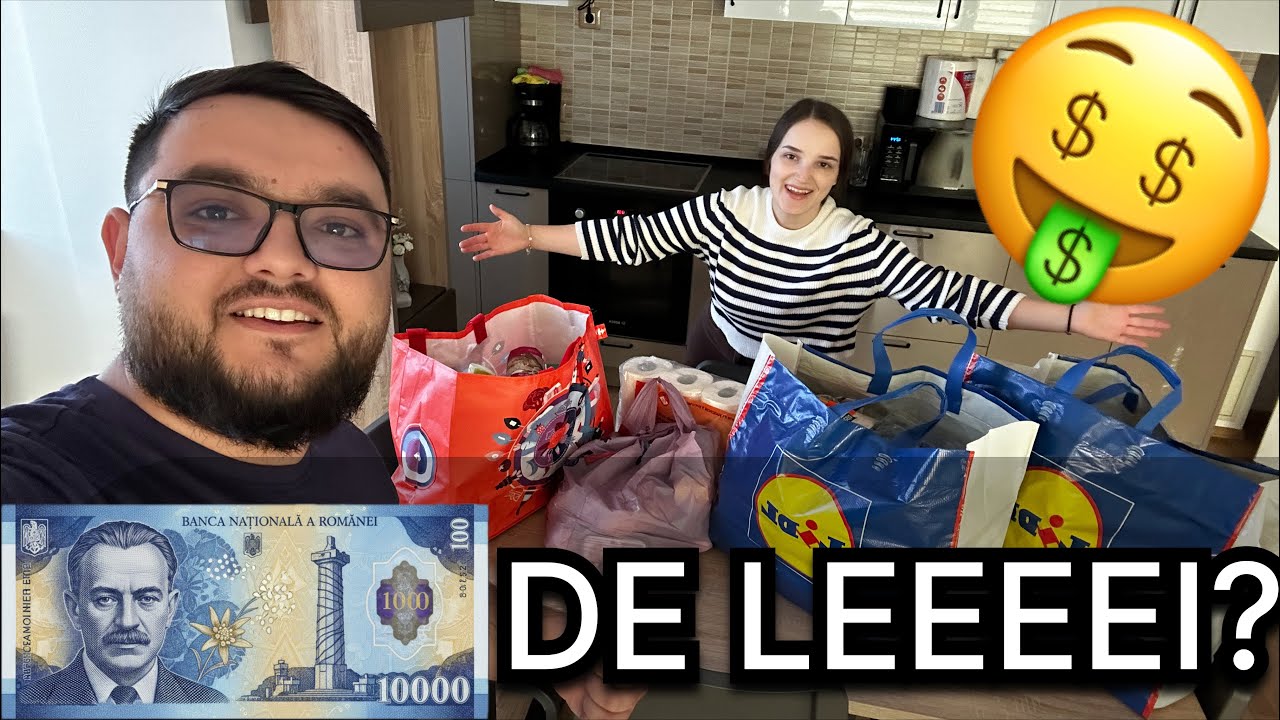 CE AM CUMPARAT CU 1000lei!!??? Cât costă mâncarea în România în 2026 | Lidl & Carrefour