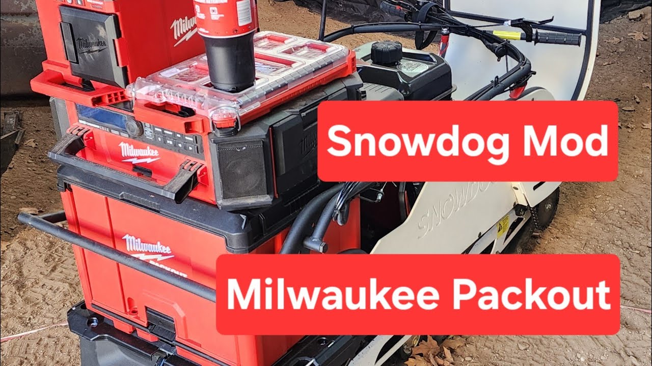 Snowdog Milwaukee Packout mod! Almost perfect but.. 