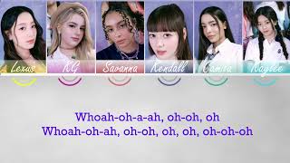 [VCHA] Y.O.Universe (Color Coded lyrics) - Lexus, KG, Savanna, Kendall, Camila, Kaylee