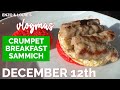 Enzo &amp; Louie&#39;s vlogmas 2021: Day 12 - Mystery British Snacks and Crumpet Breakfast Sandwich!