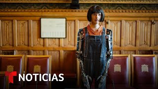 Una Artista Robot Testifica Ante El Parlamento Británico Noticias Telemundo