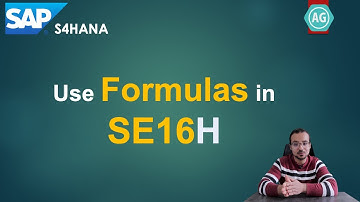 Create Fomulas in SE16H: SAP S4HANA Demo