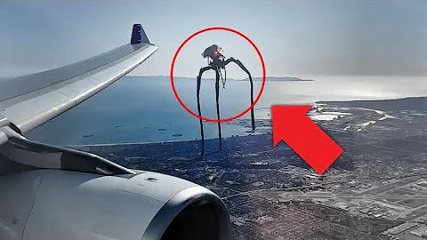 Tripod spotted from Airplane