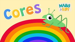 Video thumbnail of "CORES| O GRILO E O ARCO-ÍRIS | Vídeo musical infantil"