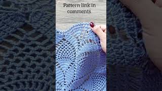 Crochet Pattern #crochetdoily #shorts screenshot 3