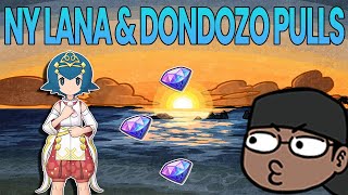 NY Lana & Dondozo pulls  ¦ Pokémon Masters EX Pull Session