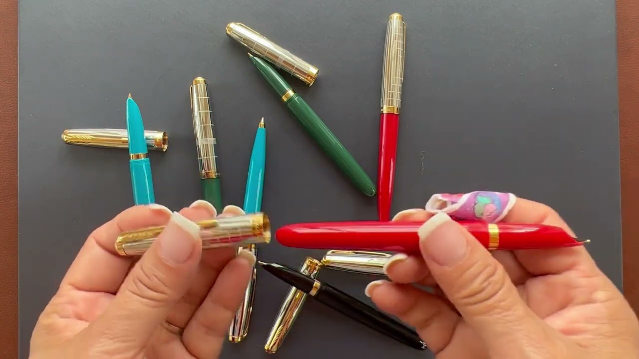 WOW! Parker 51 Premium fountain and ballpoint pens. 