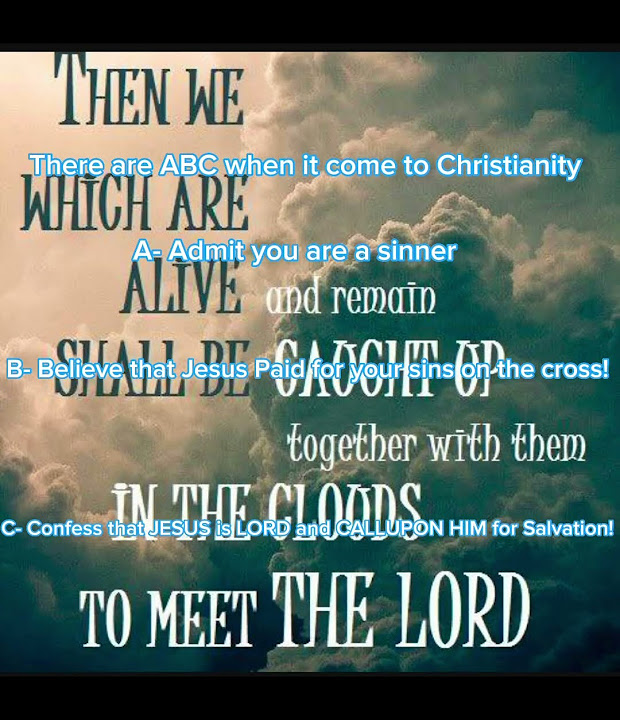 The abcs of salvation jesus bible salvation youtube