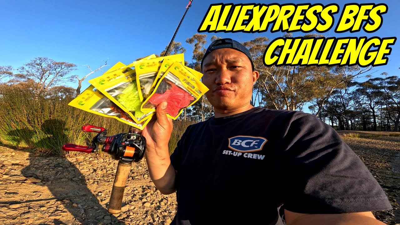 Aliexpress BFS Fishing Challenge in Bendigo, Victoria! EP.89