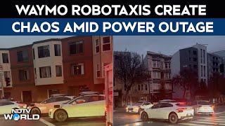 US News | Waymo's Robotaxis Blocked Roads Amid San Francisco Power Outage