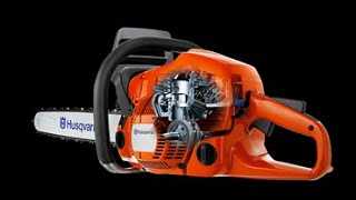 : Husqvarna 555. -