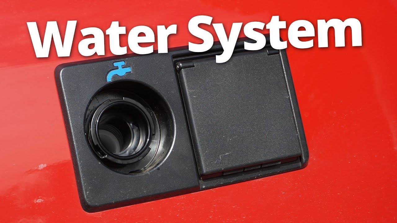 How does the Water System work? Volkswagen California Campervan 2018