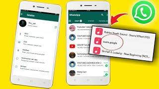 Cara mengubah notifikasi whatsapp menjadi suara google OPPO A37F
