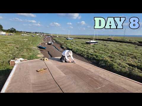 Thumbnail for Day 8 - Its Not Going To Plan On This Boat Roof!
