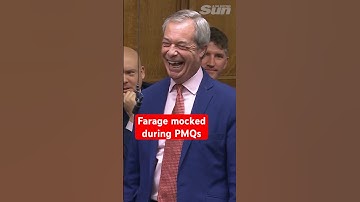 Farage mocked by The Speaker & Starmer at PMQs