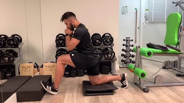 Mobilidade de tornozelo com step