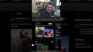 #xqc on #Twitch | xQc reacts to katchii spitting
