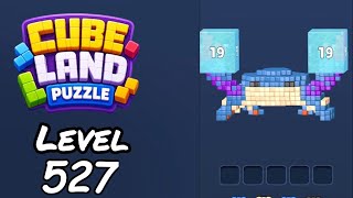 Cube Land Puzzle Level 527 Walkthrough