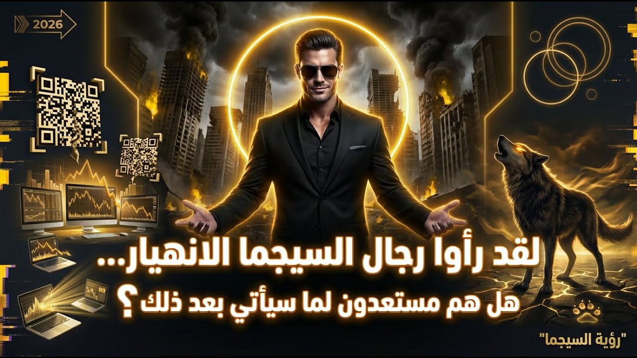 رجال السيجما رأوا الانهيار قبل سنوات.. هل أنت جاهز لما سيأتي؟