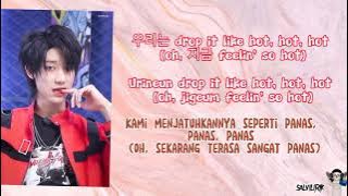 SEVENTEEN (세벤틴)- HOT / Lirik Hangul Rom Indo Sub