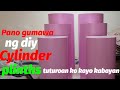 How to make DIY Cylinder plinths.