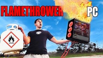I lit my PC on fire to cool it off 🔥