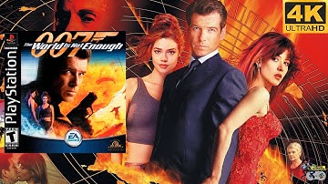 🔥🔫⌚️ 007 The World is not enough 4K HD | Longplay Completo 100% | PS1 | Sin Comentarios