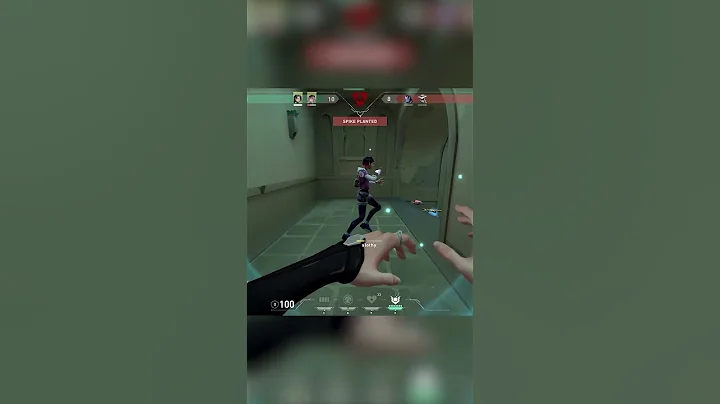 SAGE AMAZING CLUTCH DEFUSE! #valorantclips #insanevalorantplays  #valoranthighlights