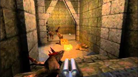 Quake (PC) - E2M2 (The Ogre Citadel)