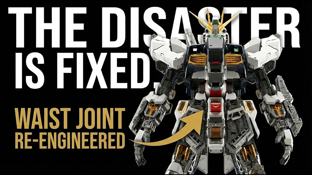 PG Unleashed Nu Gundam: Bandai ИСПРАВИЛА фатальный недостаток!