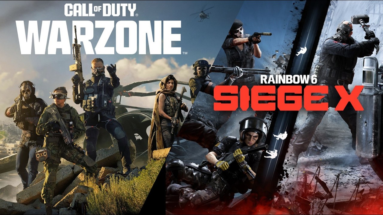 Warzone Wolf../ CoD: Warzone és Rainbow Six