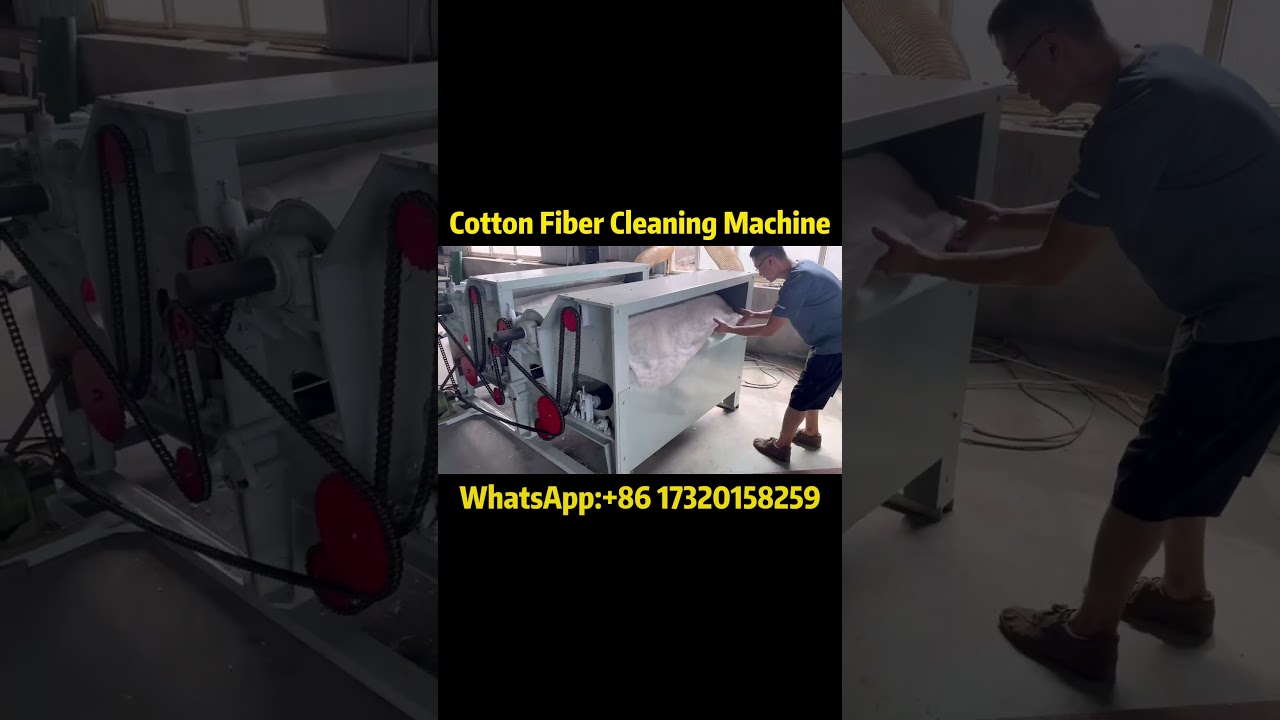 Cotton Fiber Cleaning & Recycling Machine - Efficient Fiber Recovery