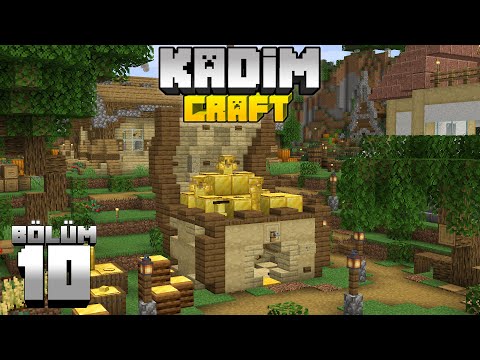 Kadimcraft 1: Bölüm 10 - HAZİNE SANDIĞI, ALTIN MARKETİ !!