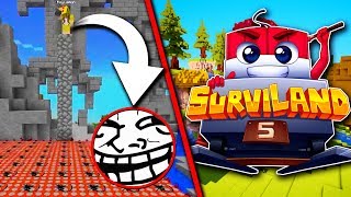 MINECRAFT TROLL FALSO VS MINECRAFT TROLL REAL | SURVILAND 5 EP.26 MINECRAFT TROLLING SERIE TROLL API