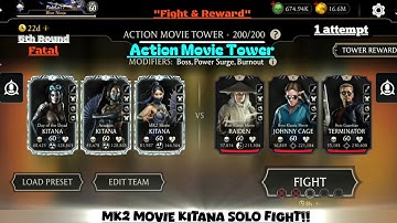 Mk Mobile. Action Movie Tower (Fatal) Final Bosses 5th Round Fight & Reward!!